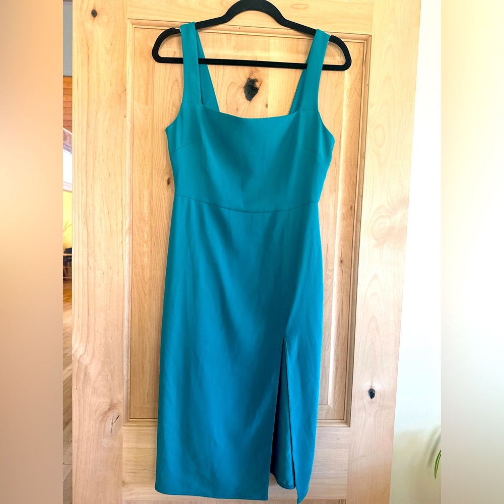 NWOT Babaton ‘90s Slit Midi Dress